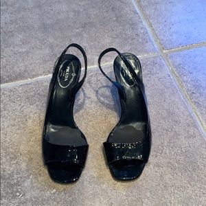 Prada sling back heels